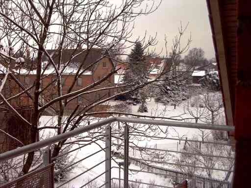 Blick aud ein benachbartes ehemaliges Gehöft